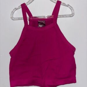 Vibrant Pink Halter Top